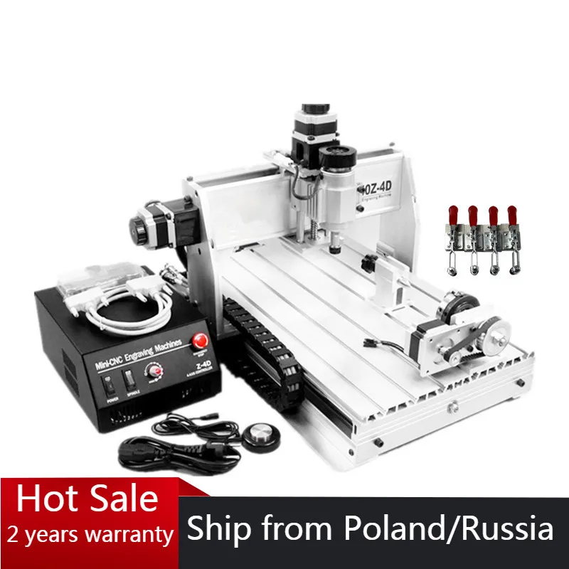 

3 Axis Cnc 3040 Z-DQ Wood ROUTER ENGRAVER ENGRAVING Milling Cutting DRILLING Machine Ball Screw 220V/110V