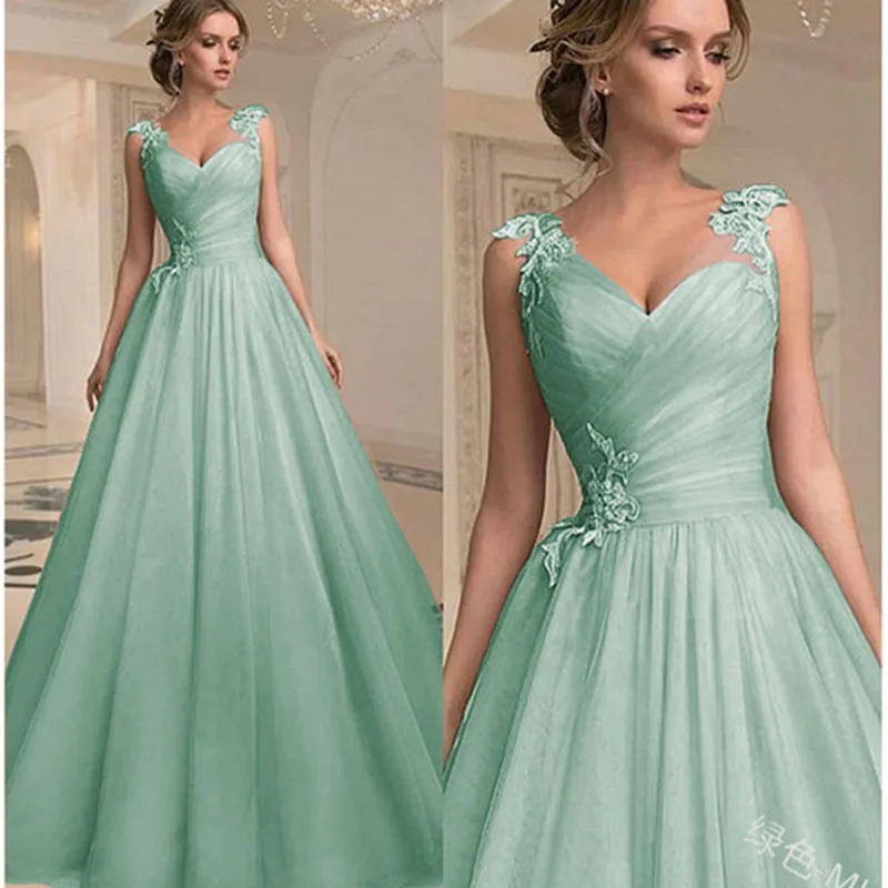 

Ladies Clothing V-neck Fashion Mesh Long Dress 2021 New Sleeveless Pure Color Temperament Dress Elegant Women's Dress NBH36