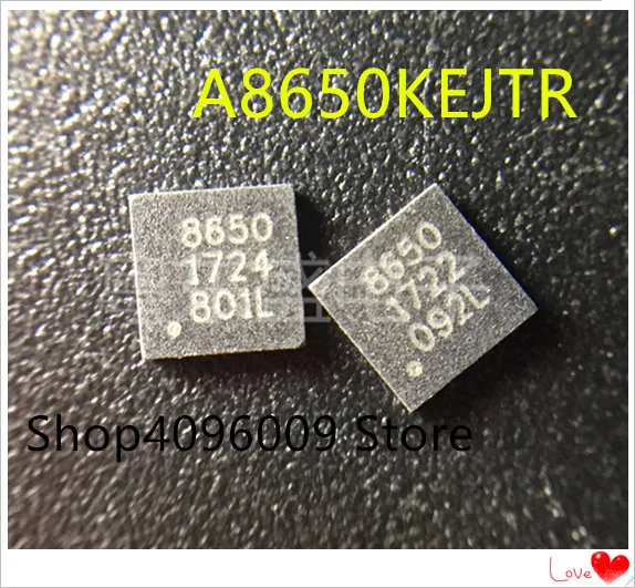 

NEW 10PCS/LOT A8650KEJTR A8650KEJT A8650 8650 QFN-10 IC