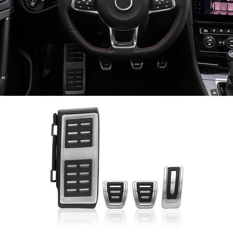 

Автомобильные педали, Автомобильный ножной топливный тормоз, муфта сцепления для Golf 7 VII GTI MK7 Passat B8 для Seat Leon для Skoda A7 Rapid для Audi A3 8V