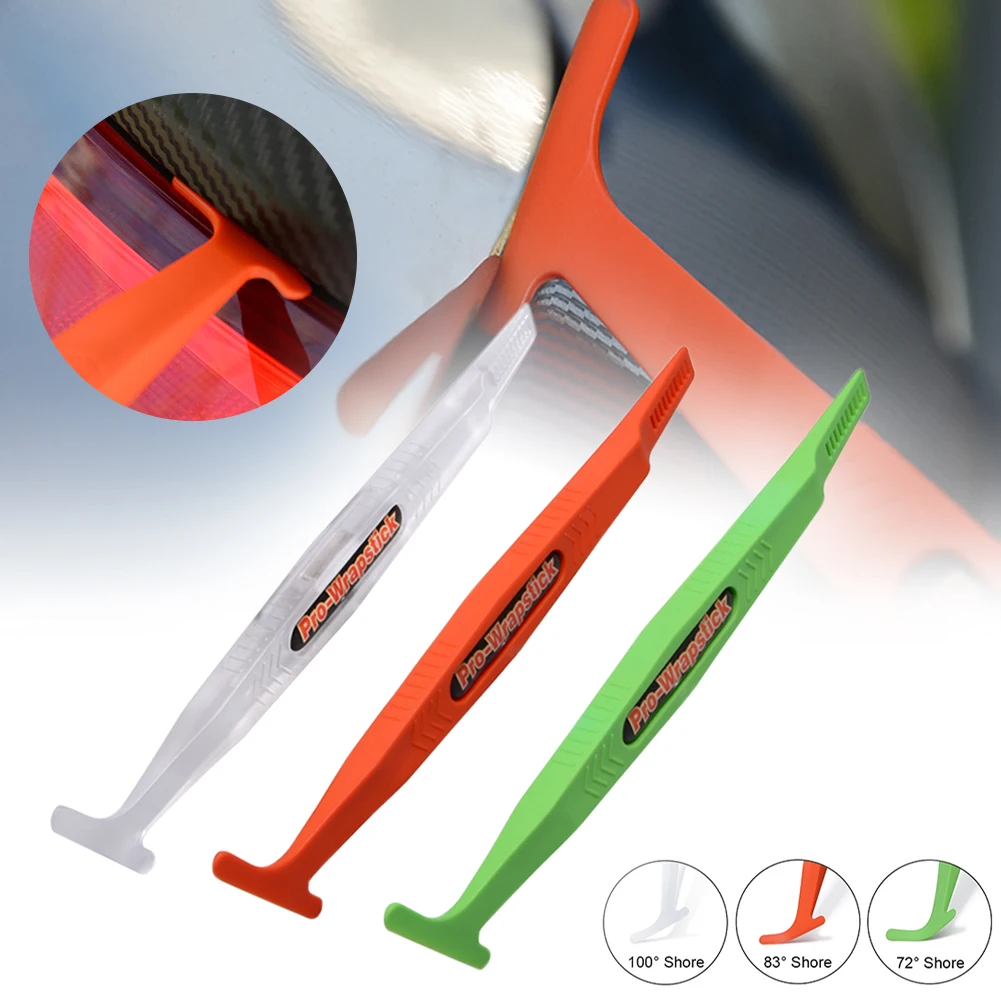 

3PCS Magnetic Pro Vinyl Wrap Stick Squeegee Scraper Kit Carbon Fiber Sticker Car Wrapping Foil Micro Auto Accessories