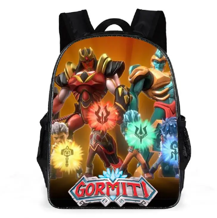 Игры Gormiti дети мультфильм 3D школьные сумки мальчики девочки начальной школы