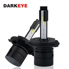 Автомобильные противотуманные фары DARKEYE H1 LED H7 HB4 H3 9005 Led H4 H27 HB3 9006 H8 HB2 H9 H11 880 6000K 12 В CSP