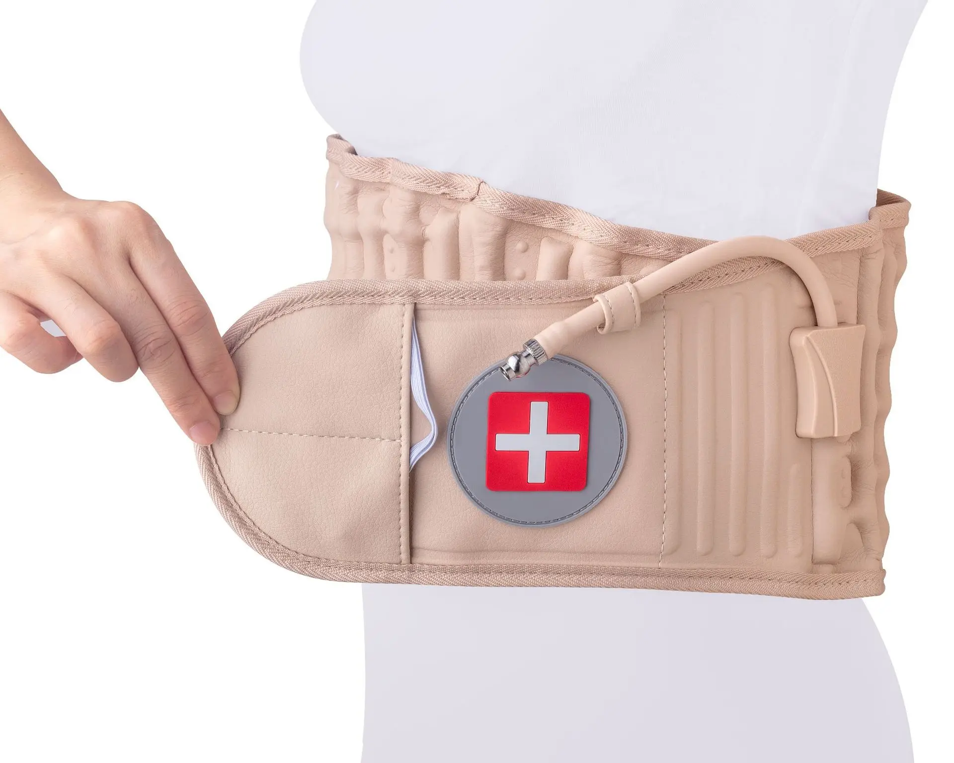 

Pain Release Massager Belt Self Heating Magnetic Therapy back brace Belt Back Decompression Belt Traction Waist Protector Belt