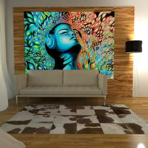 Psychedelic музыка гобелен искусство настенный диван стол кровать