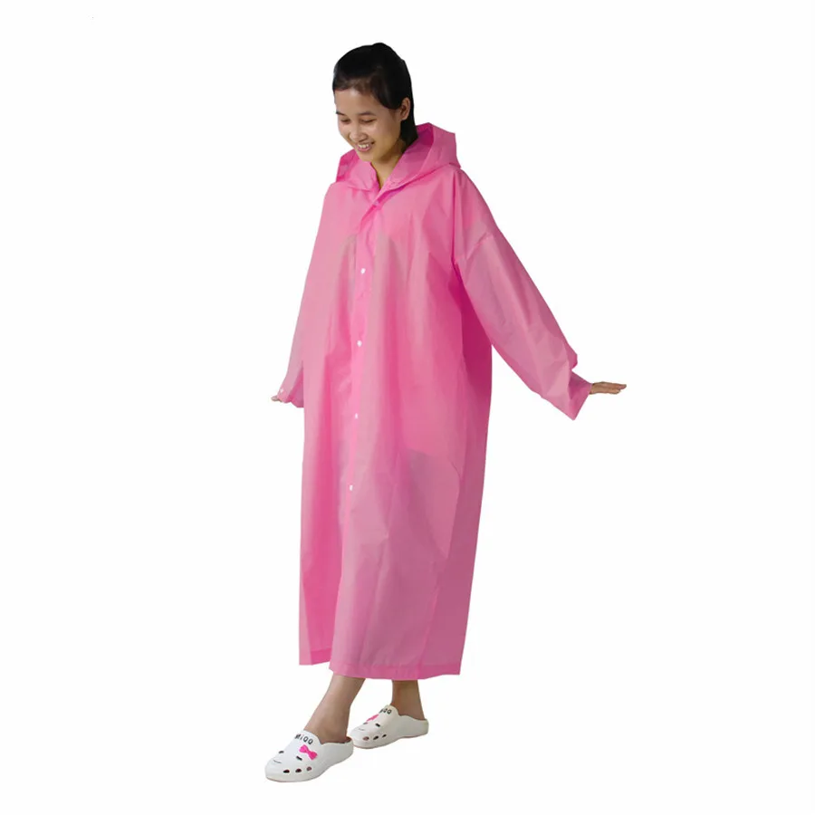 Водонепроницаемый длинный дождевик с капюшоном уличная Женская куртка пончо от