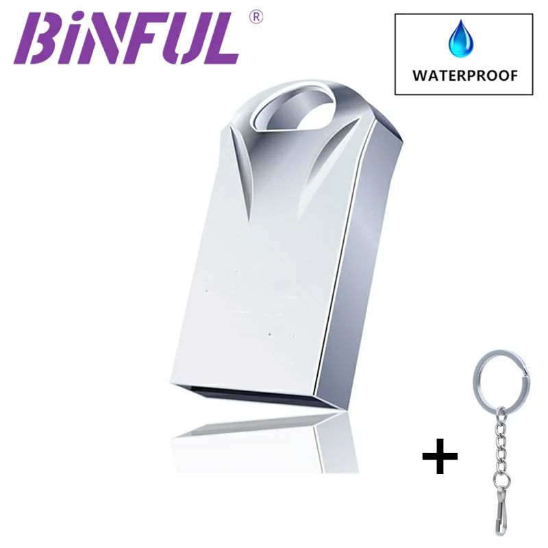 2021 BINFUL Водонепроницаемая супер мини Флешка 4 ГБ 8 16 32 64 128 usb флэш накопитель Карта