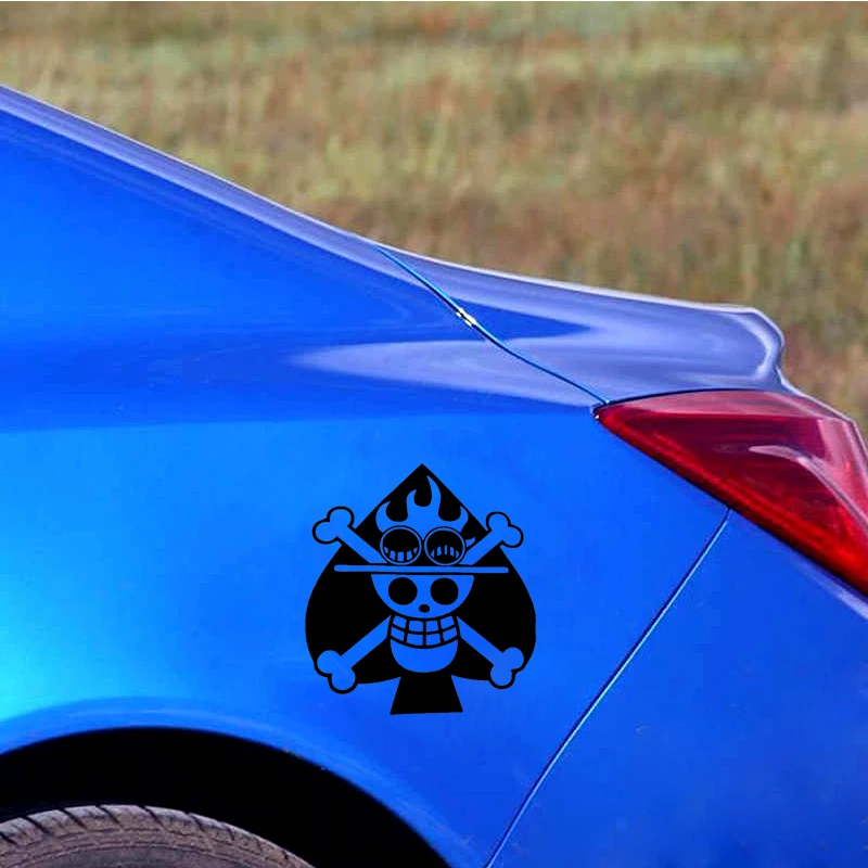 Милые персонализированные автомобильные наклейки с черепом для пересеченной