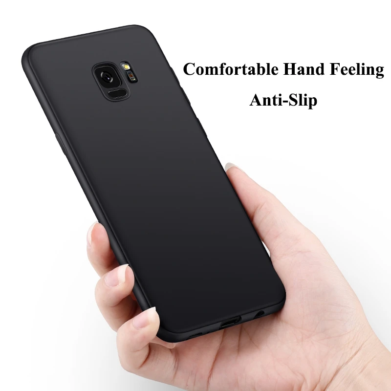UPaitou Case for Samsung Galaxy S10 e Lite S9 S8 Plus Note 10 Pro 9 8 Soft Silicone Matte Ultra Thin Cover Note10 |