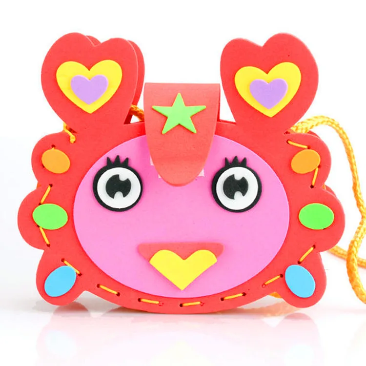 1 набор разноцветных пазлов из вспененного этилвинилацетата прекрасные животные