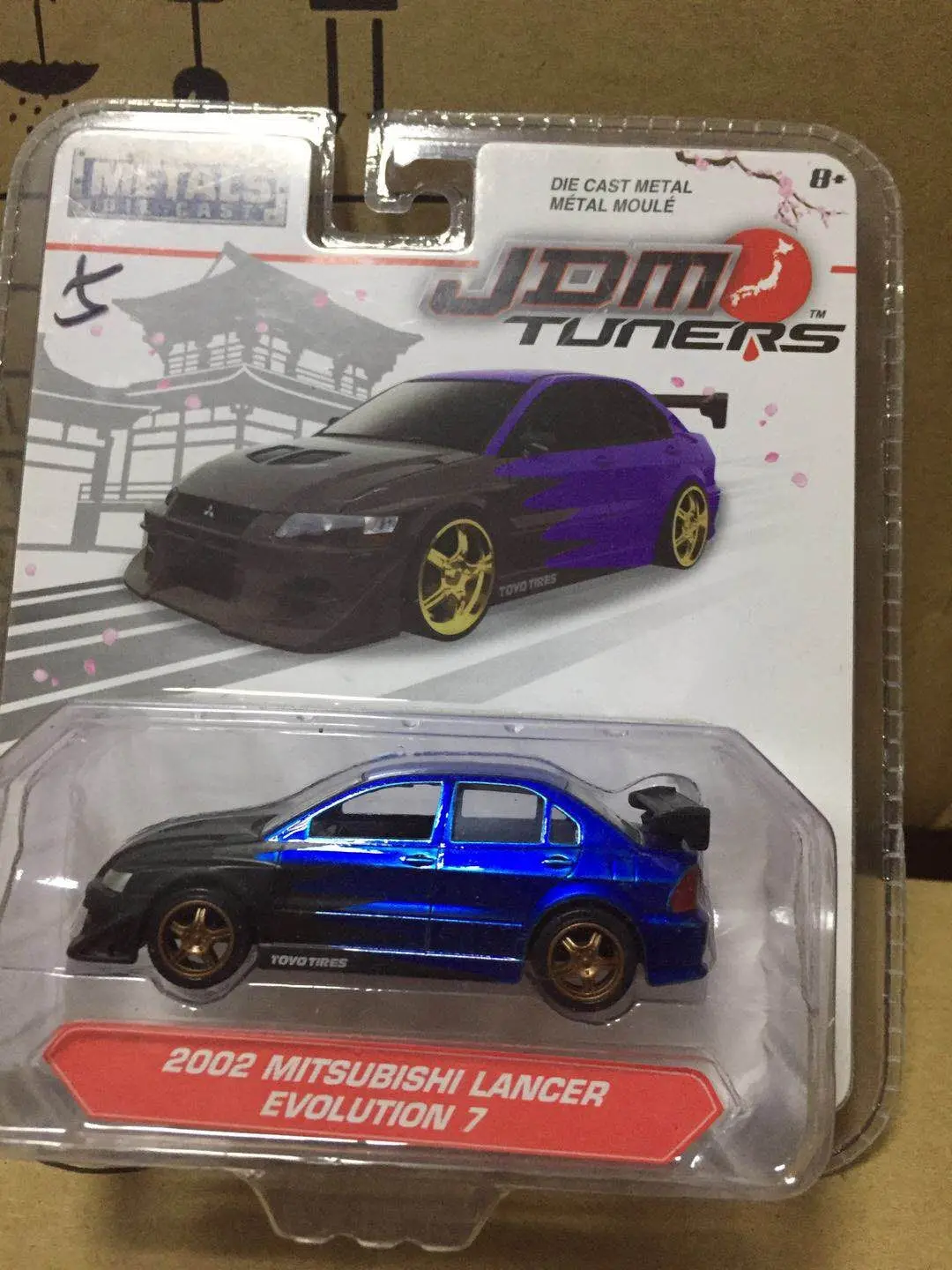 

1/55 Cars 2002 Mitsubishi Lancer Evolution 7 Simulation Metal Diecast Model Cars Kids Toys