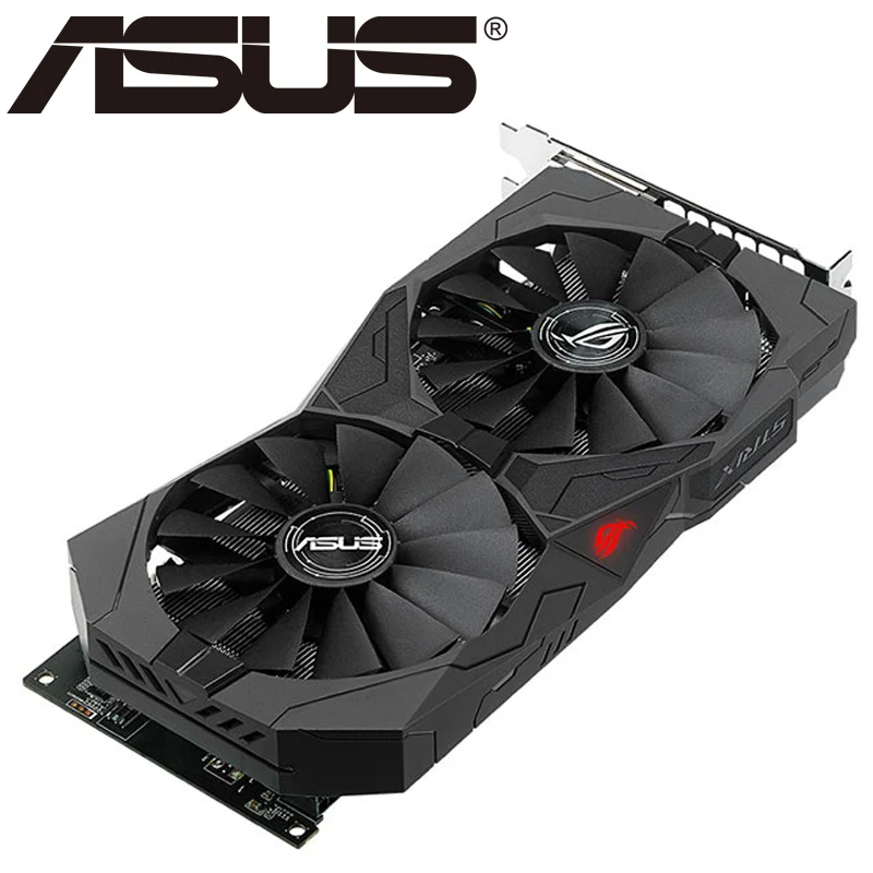 Видеокарта ASUS RX 570 4GB 256Bit GDDR5, видеокарты для AMD RX 500 серии, VGA карты RX570 RX580 580 8G, Дисплей HDMI DVI