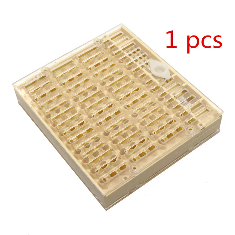 1 Pcs Пчелиный вывод маток стакан для телефона коробка комплект пластиковые соты пчелиная коробка-гнездо пчелиная клетка изоляция для пчеловодства apculture оборудование - Цвет: 1 Pcs