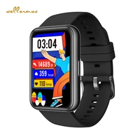 2022 wellermoz new men women sport smartwatch metal heart rate sleep monitor ip68 waterproof android ios global version