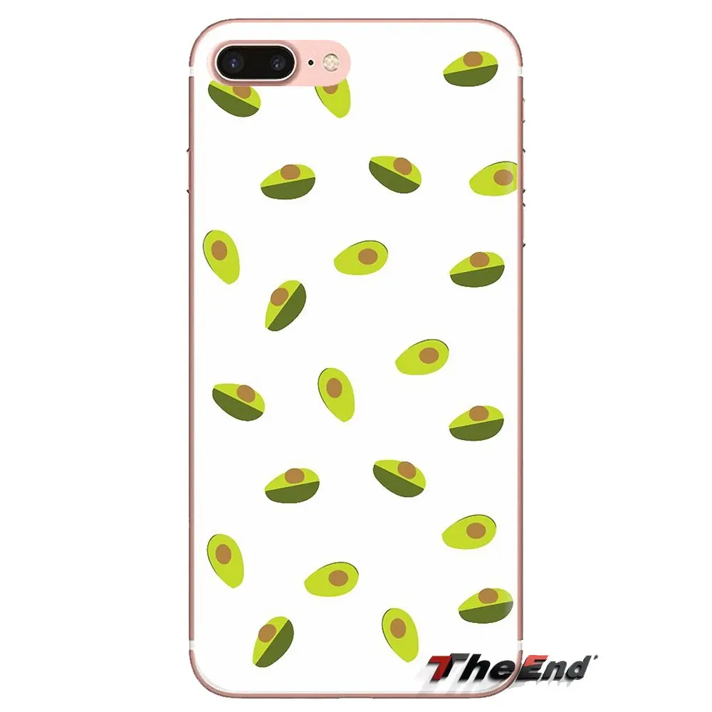 Прозрачный мягкий чехол сумка вкусный Авокадо Фрукты Еда для samsung Galaxy S3 S4 S5 мини S6