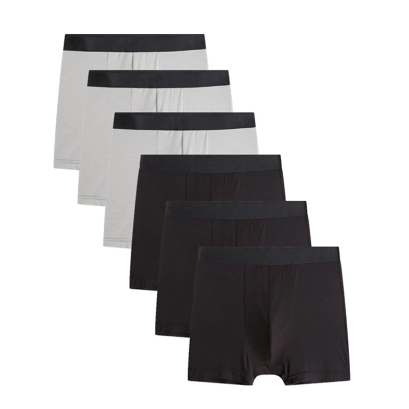 Мужское нижнее белье боксеры мужские Короткие трусы Calzoncillos шорты из бамбукового