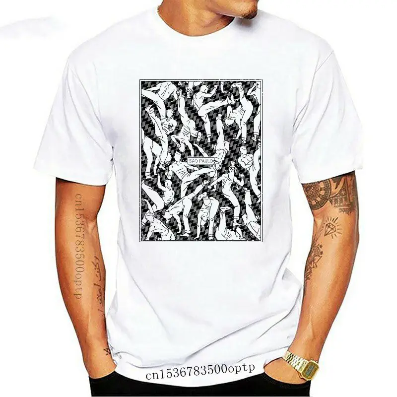 Новинка 2021 лидер продаж летняя повседневная футболка с принтом в виде города