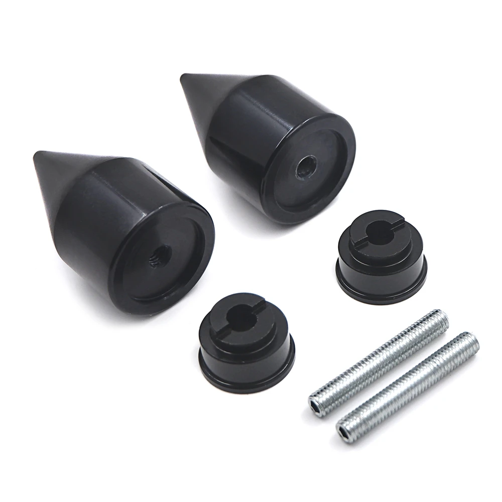 Aftermarket Бесплатная доставка мотоциклетные части черные концы шипа рукоятка руль