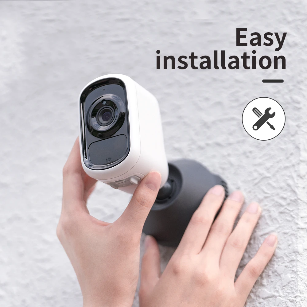IP-камера видеонаблюдения 1080P Wi-Fi с функцией ночной съемки | Безопасность и защита