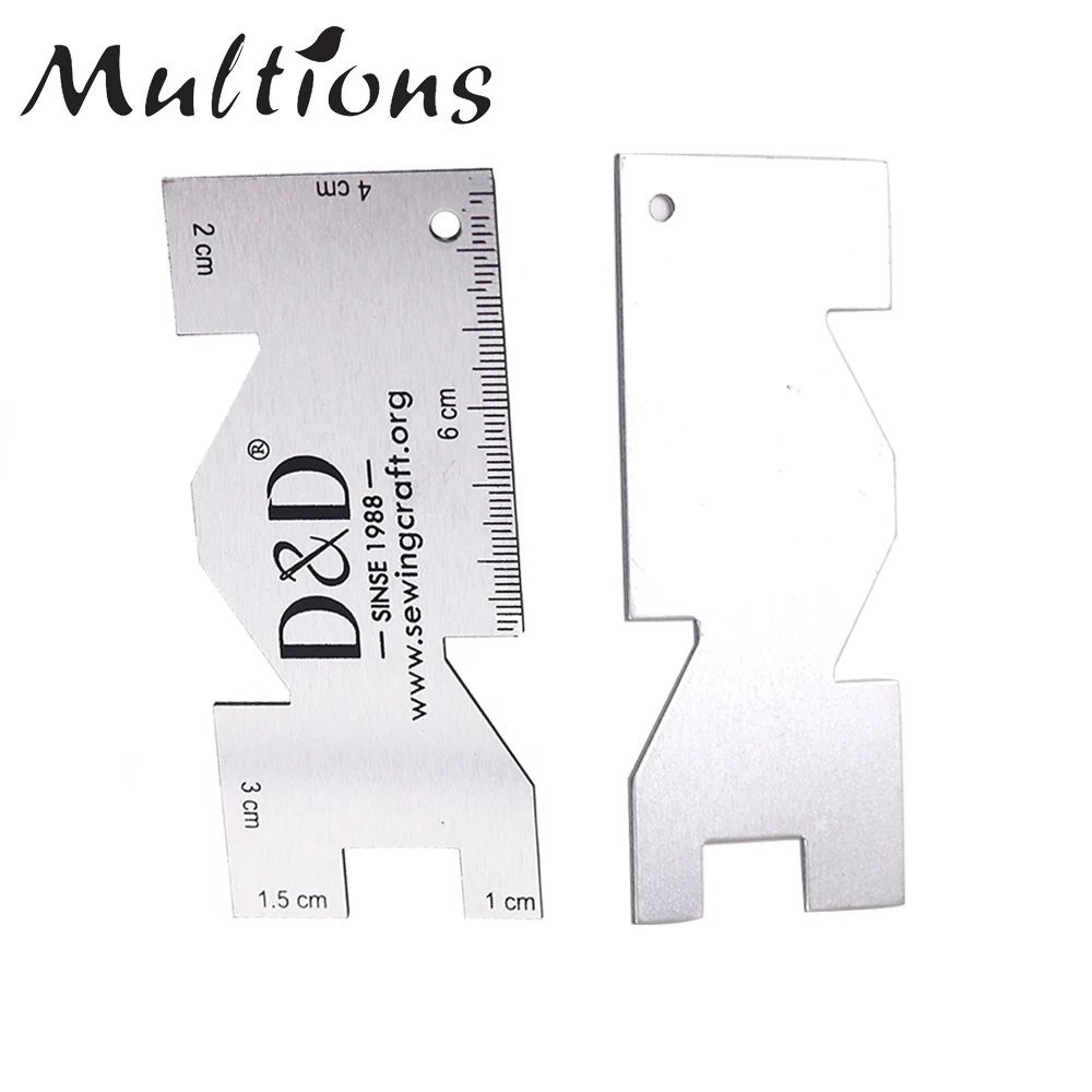 Высококачественная швейная линейка металлический измерительный прибор линейки