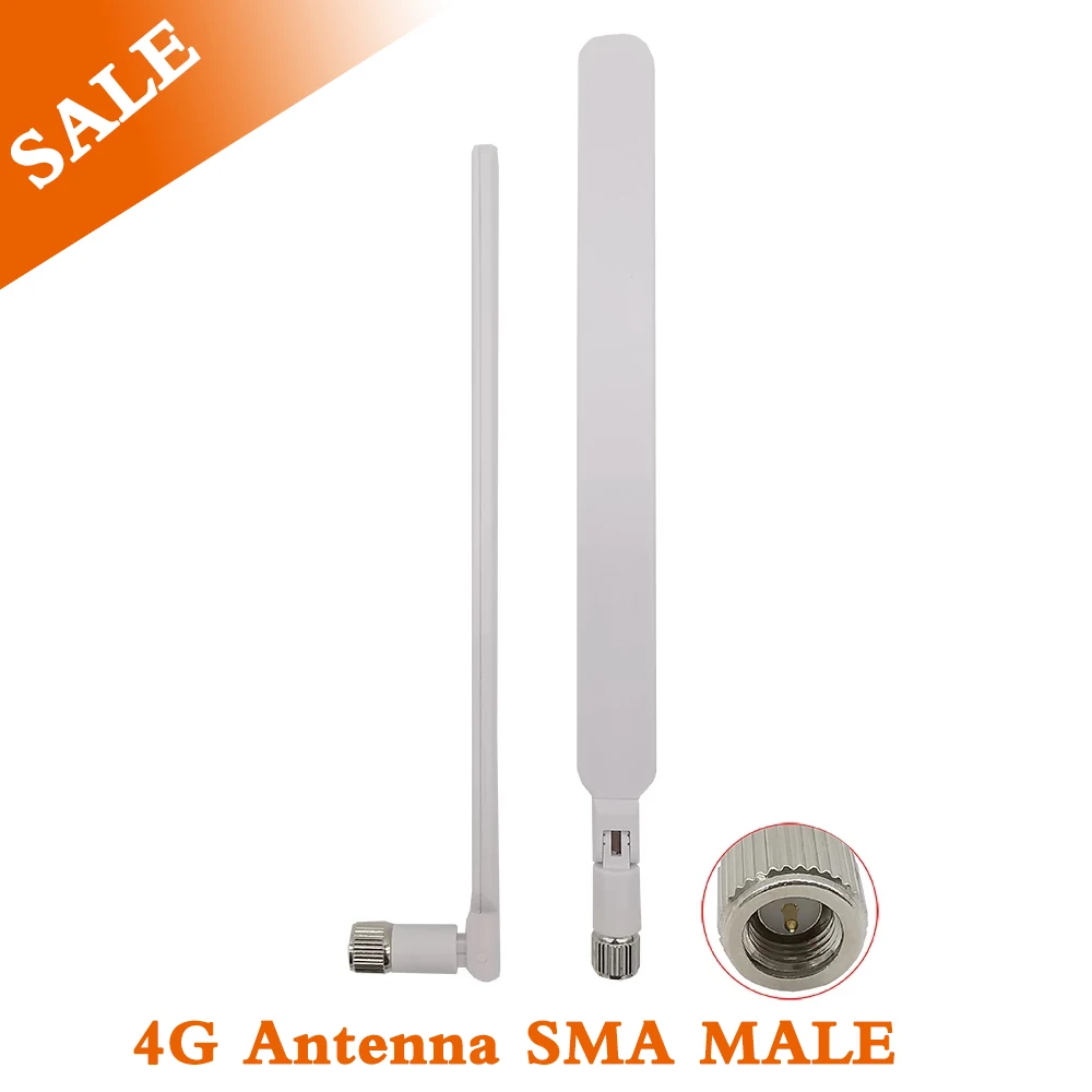 2 шт./лот 4G SMA антенный разъем штекер приемник Wifi LTE антенна всенаправленный GSM/4G/3G