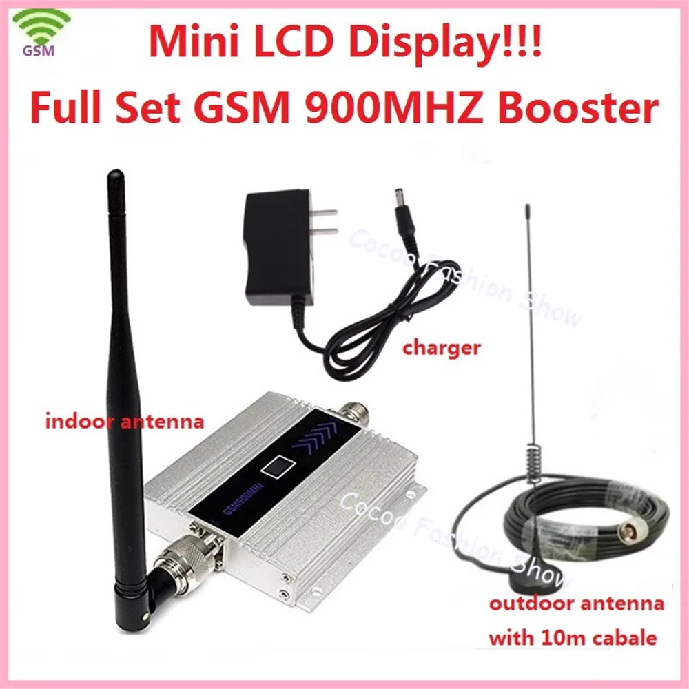 ZQTMAX GSM усилитель мобильного сигнала gsm900MHz Ретранслятор 2G Celular с присоской 10 м