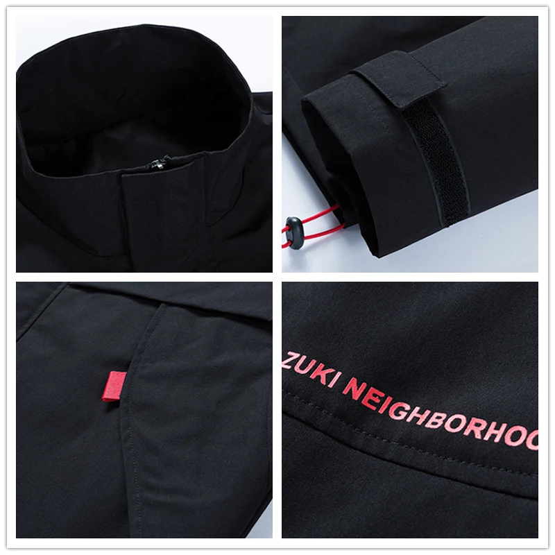 Куртка JDDTON мужская повседневная бейсбольная форма верхняя одежда ветровка