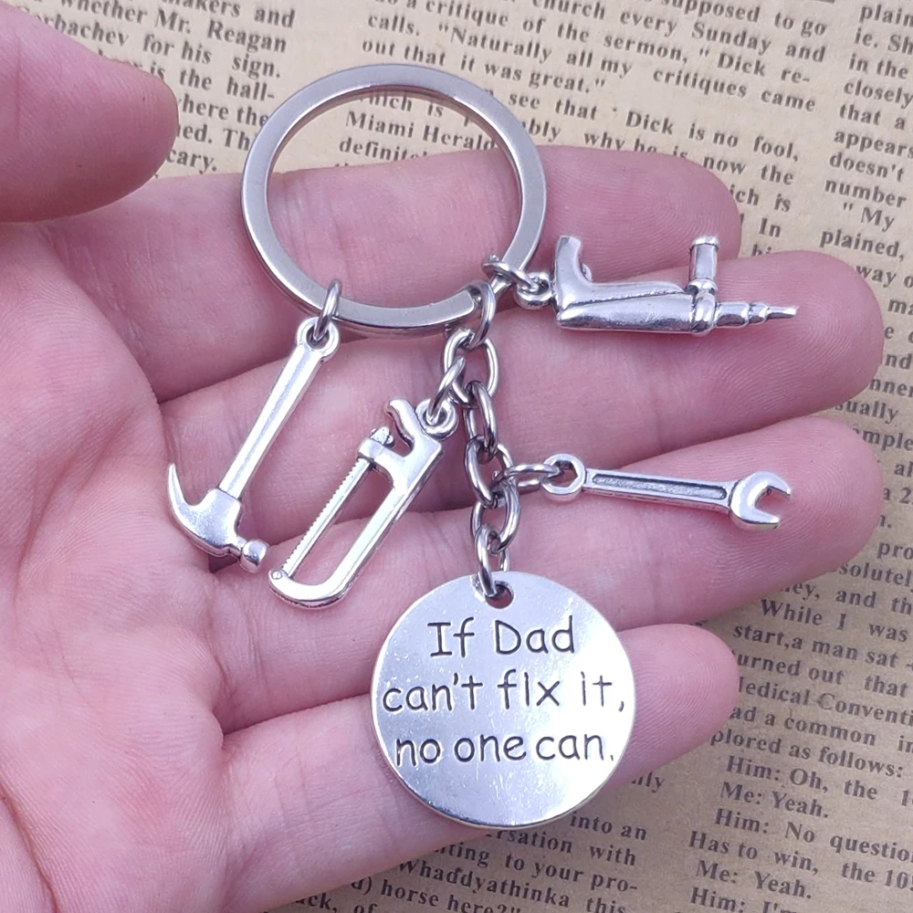 Брелок для ключей инструменты обслуживания молоток топор гаечный ключ