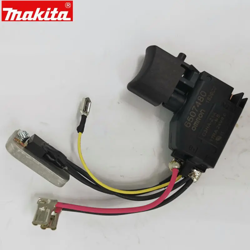 MAKITA 632A24-0 переключатель для DHP343 DDF343 BHP343 632A23-2 DHP453 DHP453RFE DF453D DDF453RFE DDF453 DDF343 6506751 BHP453 BDF453