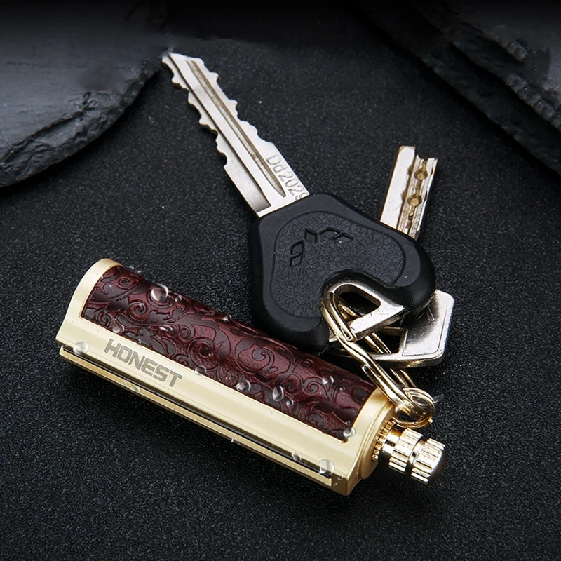 Кремневая металлическая зажигалка для перманентного матча необычная флейта