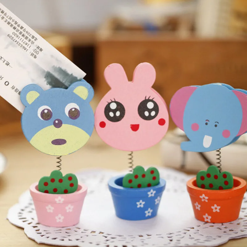 Милая круглая деревянная фоторамка для банкнот зажим номера держатель свадебных