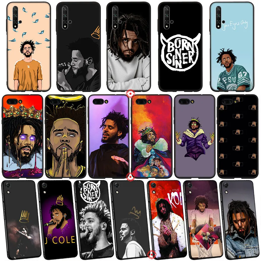 Y61 Rapper J. Мягкий силиконовый чехол Cole для телефона Huawei Honor View 20 30 V30 9X Pro 20S Note 10 9