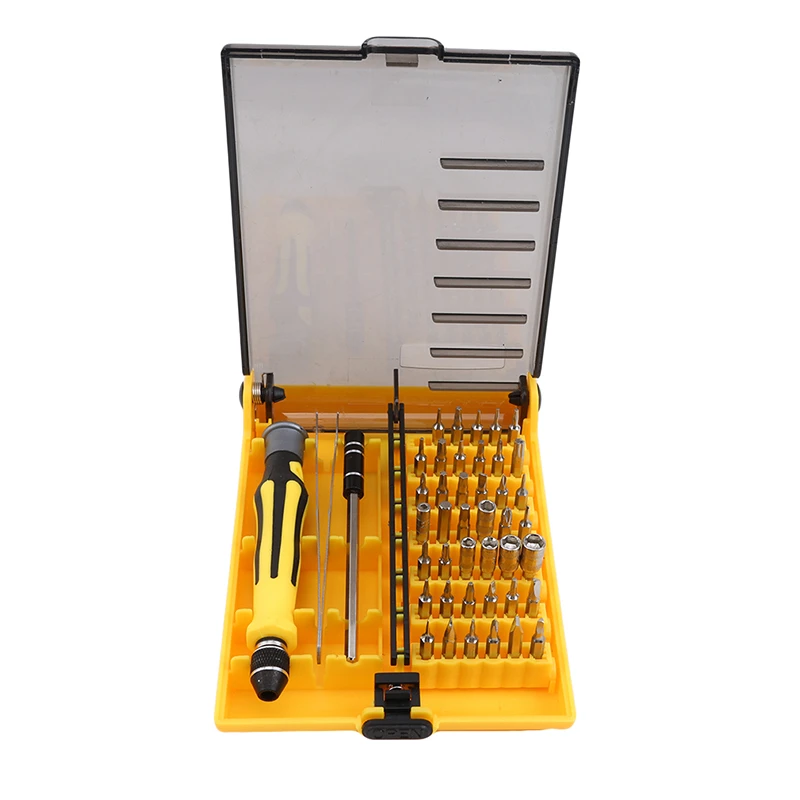 45 in 1 Magnetic Screwdriver Set Kit Phone Computer Repair Tool Bits+ Extension Bar Tweezer | Инструменты