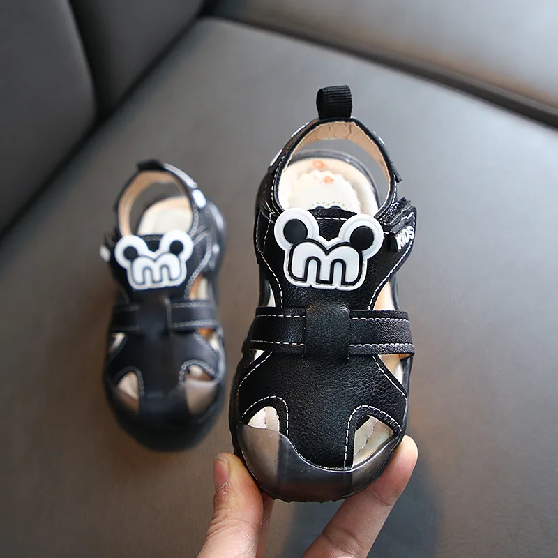 Летние детские модные спортивные сандалии Disney Детские удобные летняя новая