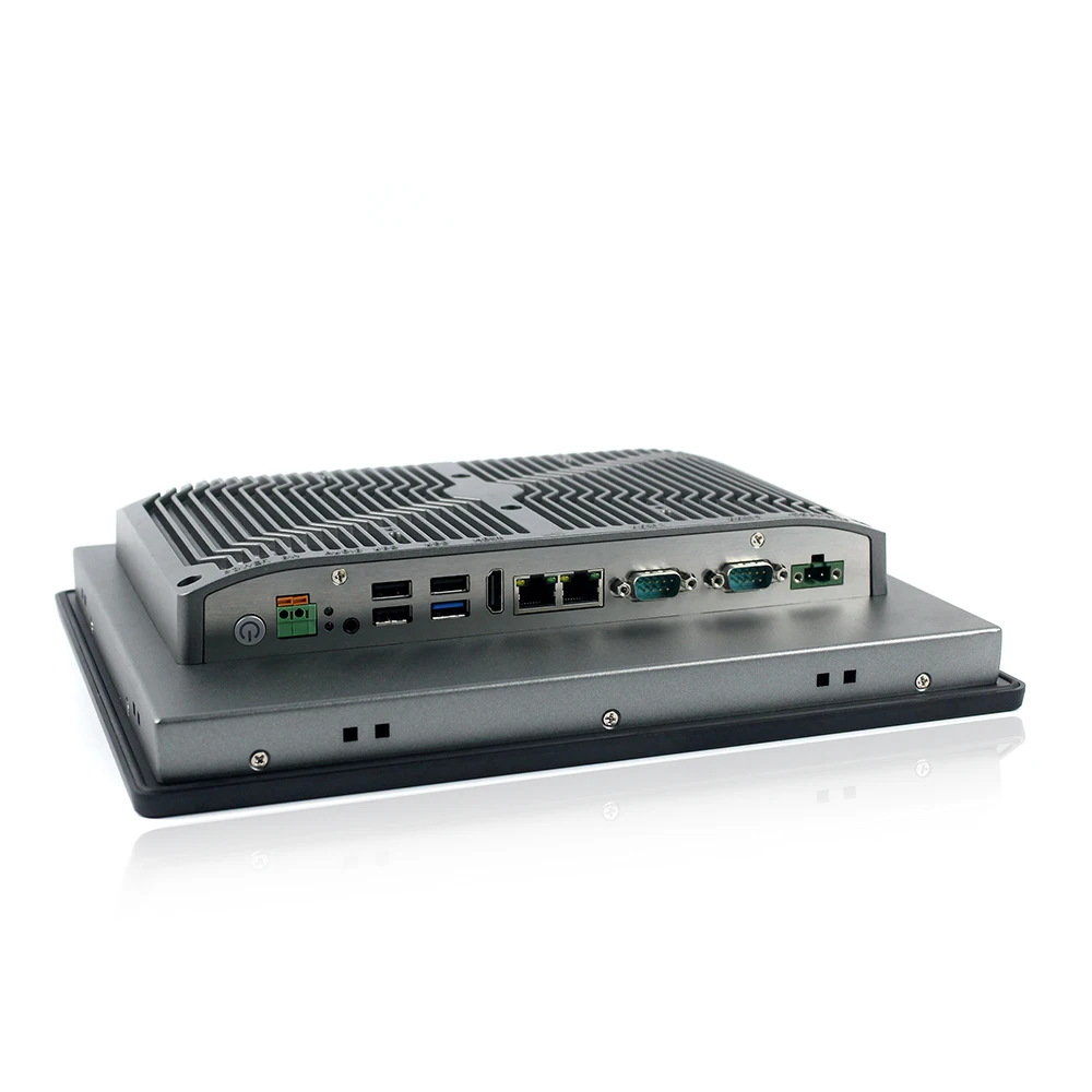 

12" industrial embedded computer resistive touch J1900 CPU 4G RAM 64G SSD TPM2.0 DC9~36V input