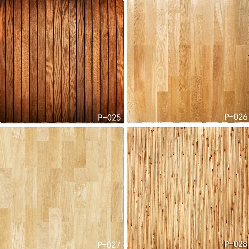 Реквизит для фотосъемки Nitree Виниловый фон ретро деревянный пол деревянная