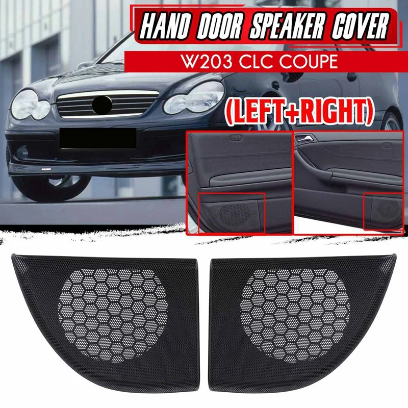 

Car Front Door Speaker Cover Trim Speaker Grille for Mercedes-Benz CLC-Class 2008-2011