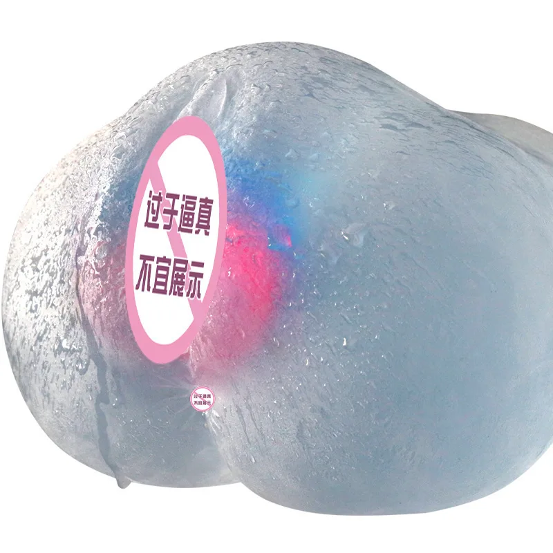 Хрустальная Мужская чашка для мастурбации портативная ручная Реалистичная