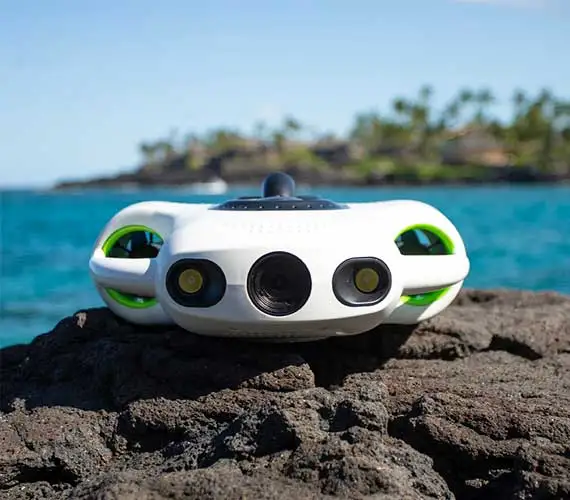 Подводный Дрон ROV BW SPACE 4K с камерой обнаружение подводного моря глубина 100 м |