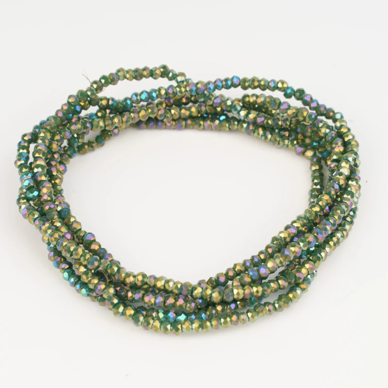 

Exquisite 1mm 190pcs multi-faceted glass beads, Austrian crystal beads, seed beads, for wholesale jewelry making materials