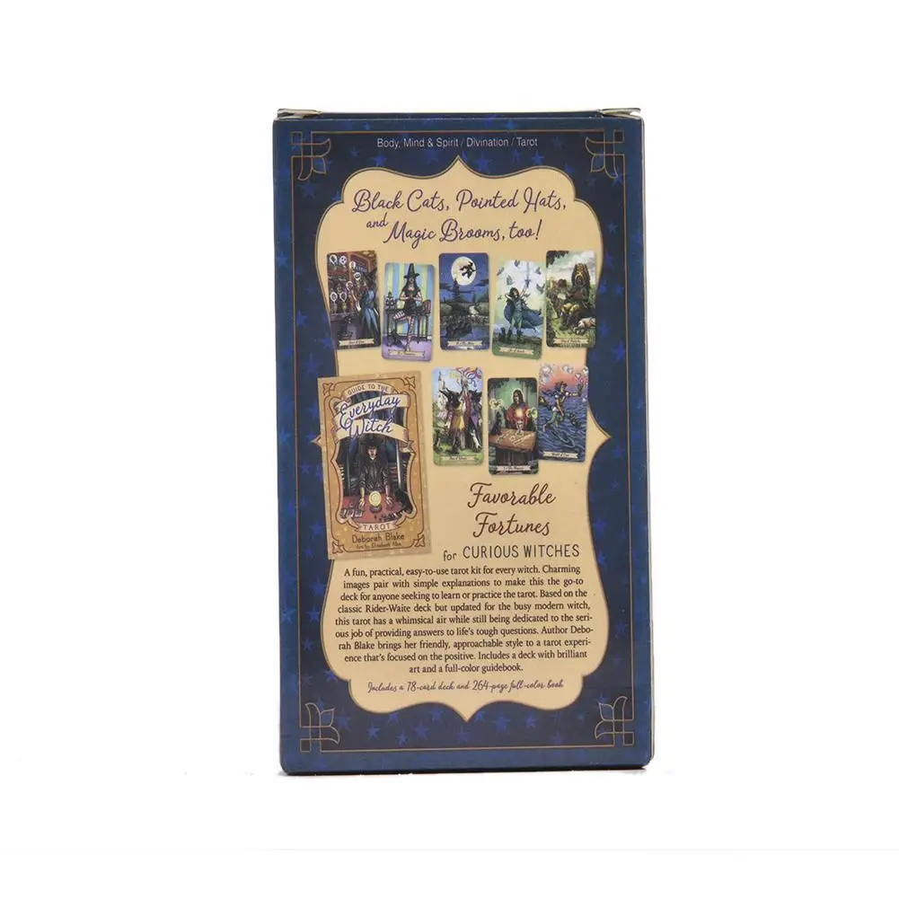 78 шт. повседневные ведьмы Таро карты настольная игра Карта полная английская
