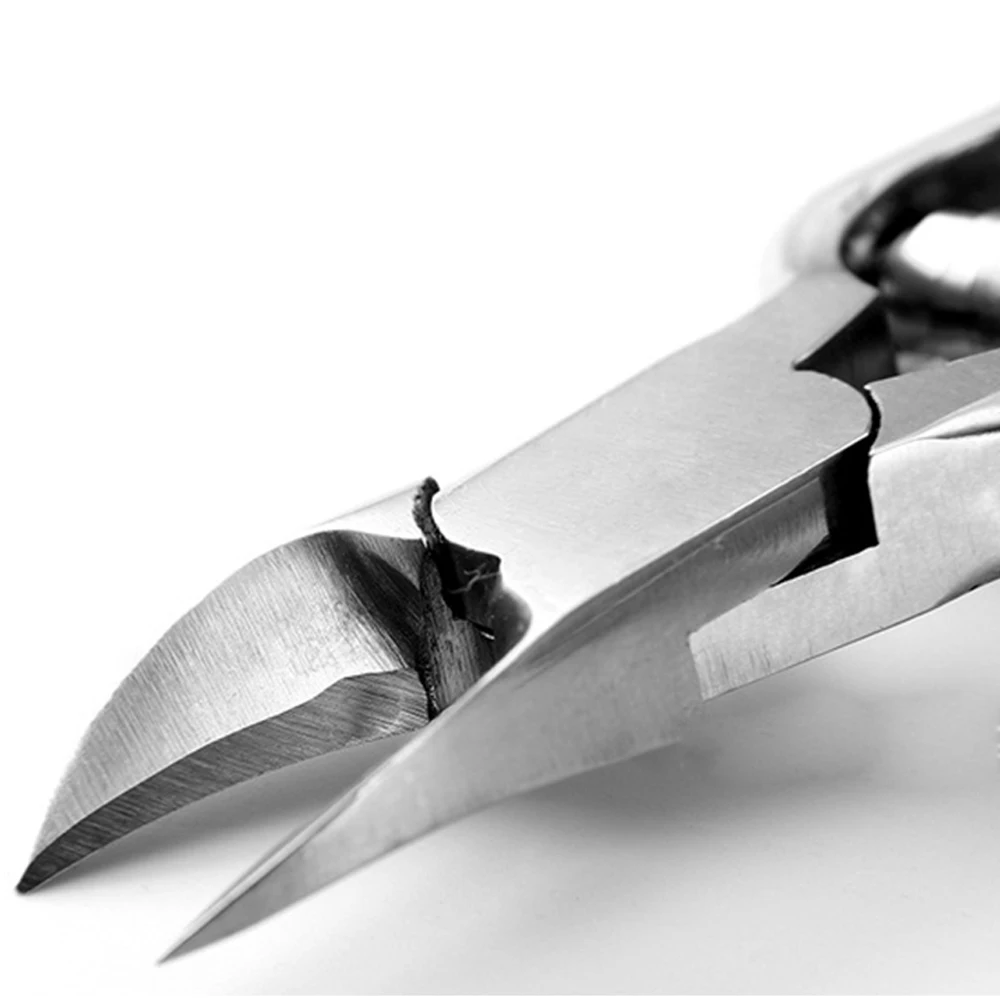 

1PC Manicure Care Nail Cutter Heavy Duty Stainless Steel Toe Nail Clipper Feet Care Tools 4.88 Inch Professional