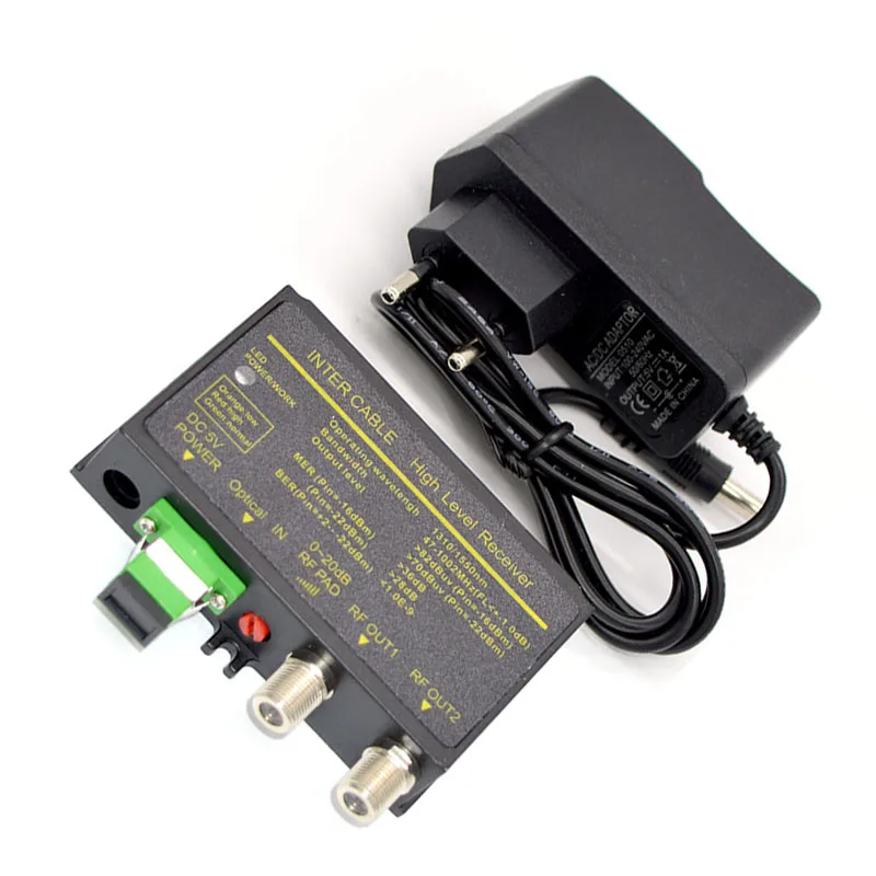 Оптический приемник CATV mini Knot SC APC FTTH OR31 1260 нм до 1600 Нм цифровой аналоговый