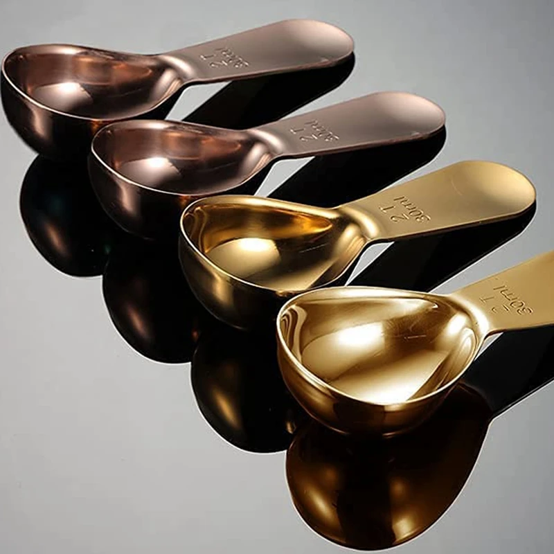 

Coffee Scoop Stainless Steel Exact Measuring Coffee Spoon Short Handle Scoop for Coffee Bean Tea Sugar Flour