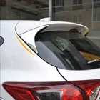Для Mazda CX-5 CX5 2012-2016 аксессуары для кузова автомобиля Стильный хромированный задний спойлер из АБС-пластика Крышка бокового крыла отделка конический Декор