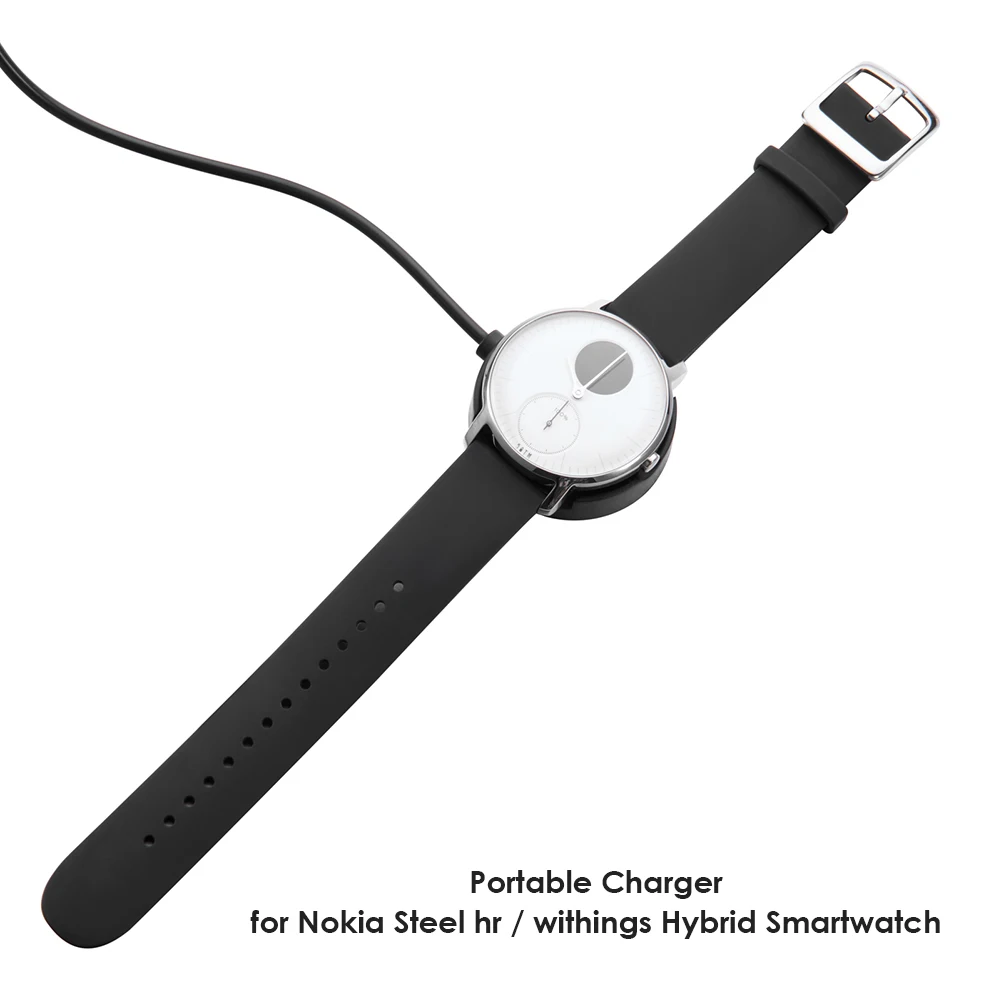 USB зарядный кабель для браслета Nokia Steel HR док станция быстрой зарядки адаптер