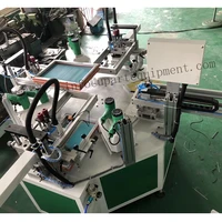 3 color rotary silk screen printing machine for metallic tape auto 3 color serigraphy print machine