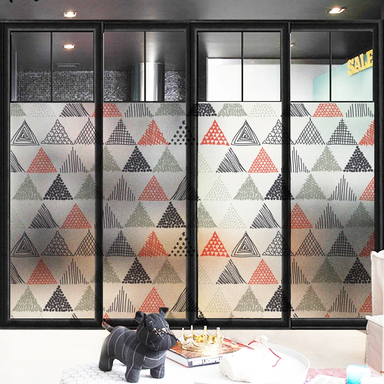 Таможня Размер статическое цепляющееся Окно Фольга Геометрия защита