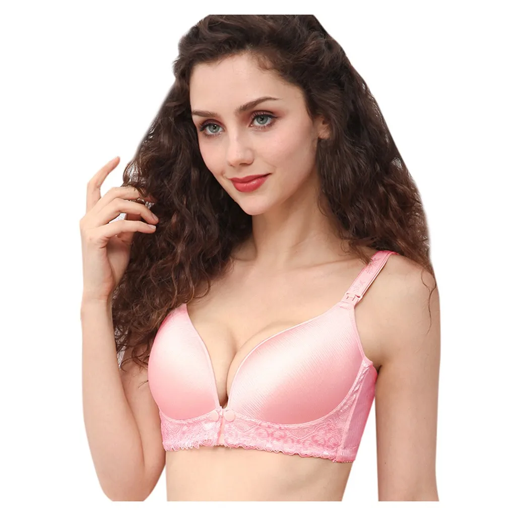 Женский Регулируемый бюстгальтер с застежкой спереди экстра эластичное нижнее