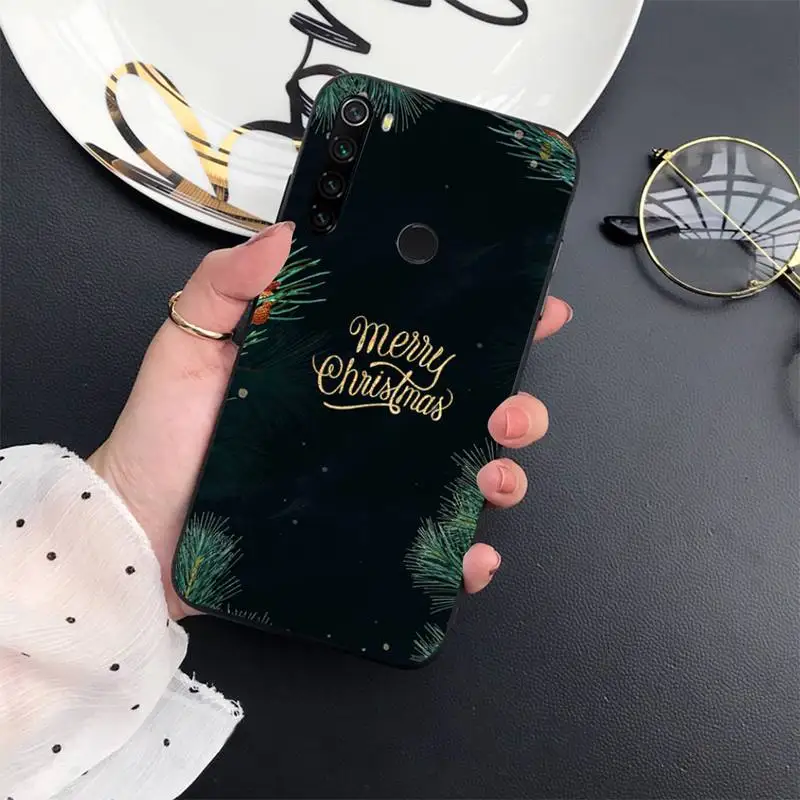 

Merry Christmas tree patter Phone Case For Xiaomi Redmi 7 8 9t a3Pro 9se k20 mi8 max3 lite 9 note 9s 10 pro